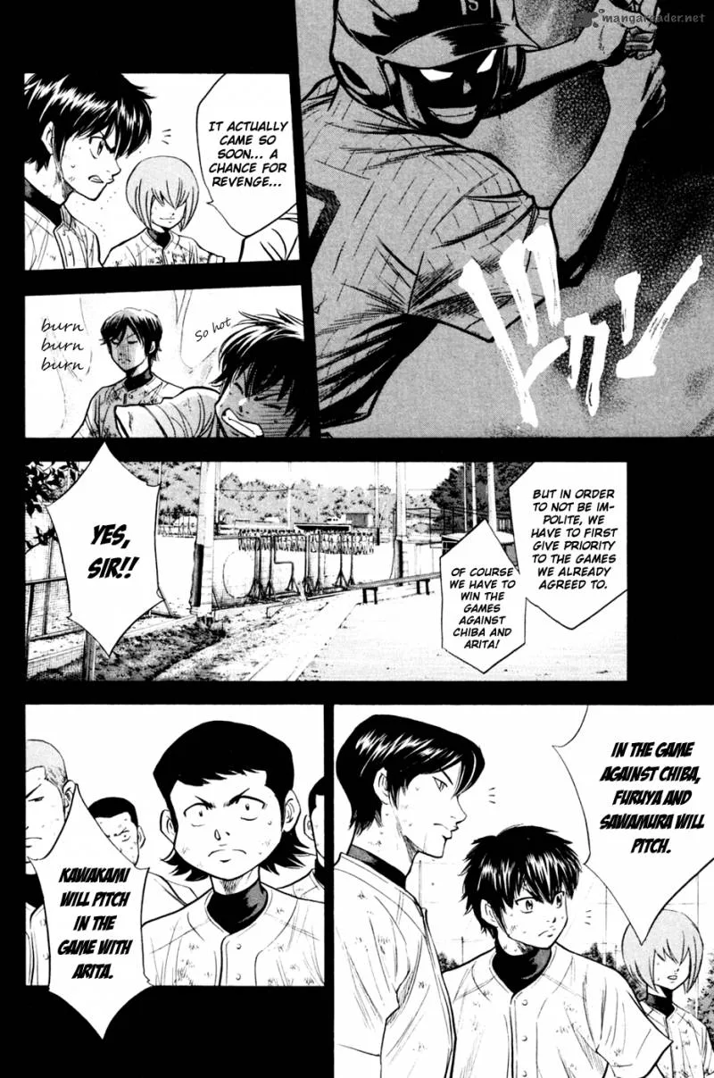 Diamond no Ace Chapter 206 page 8