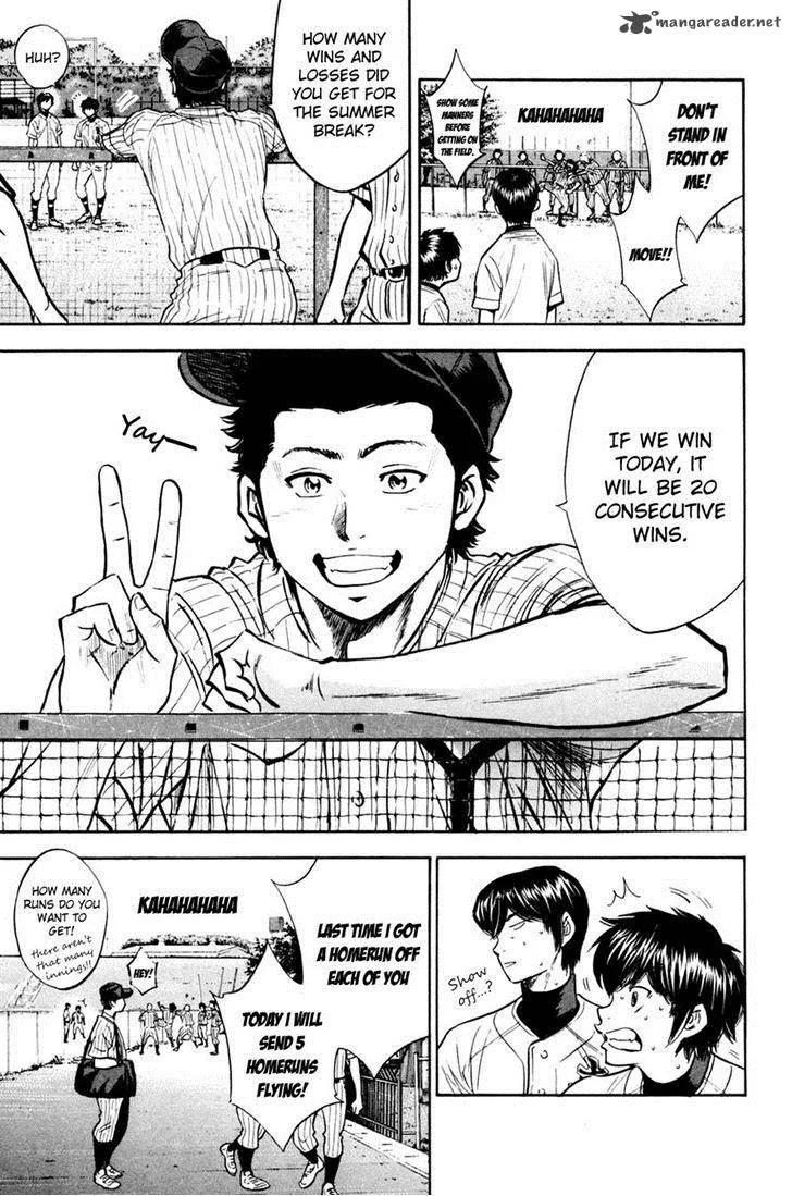 Diamond no Ace Chapter 207 page 19