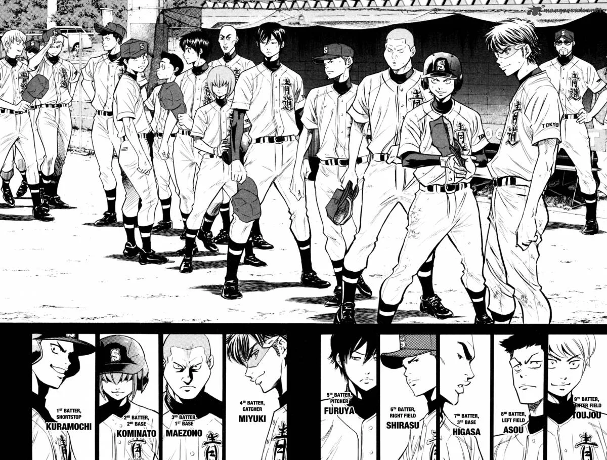 Diamond no Ace Chapter 208 page 4