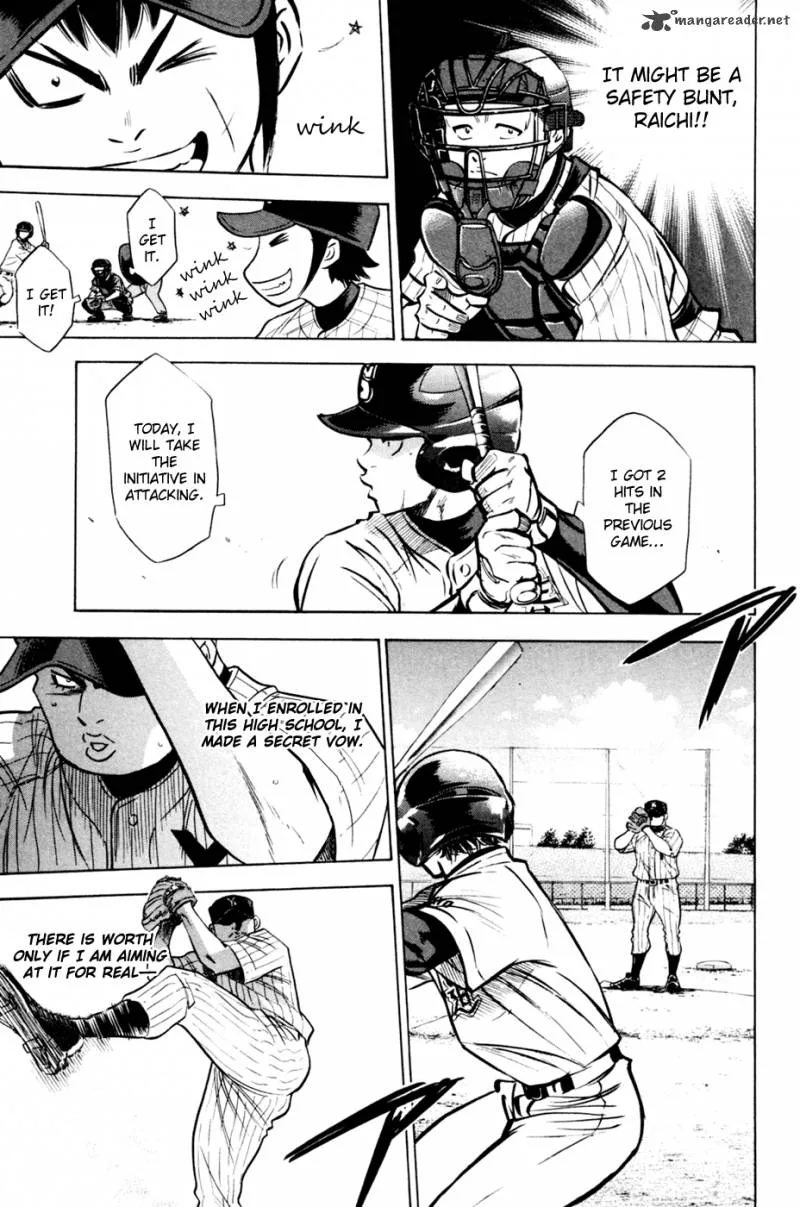 Diamond no Ace Chapter 208 page 12