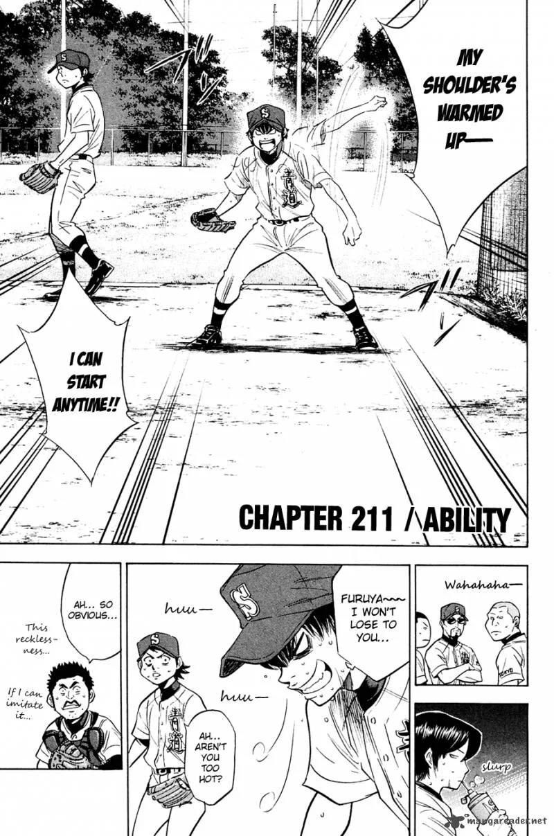 Diamond no Ace Chapter 211 page 9