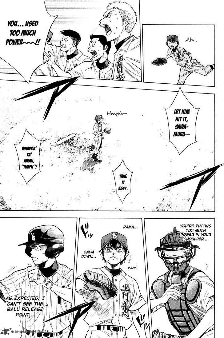 Diamond no Ace Chapter 214 page 13