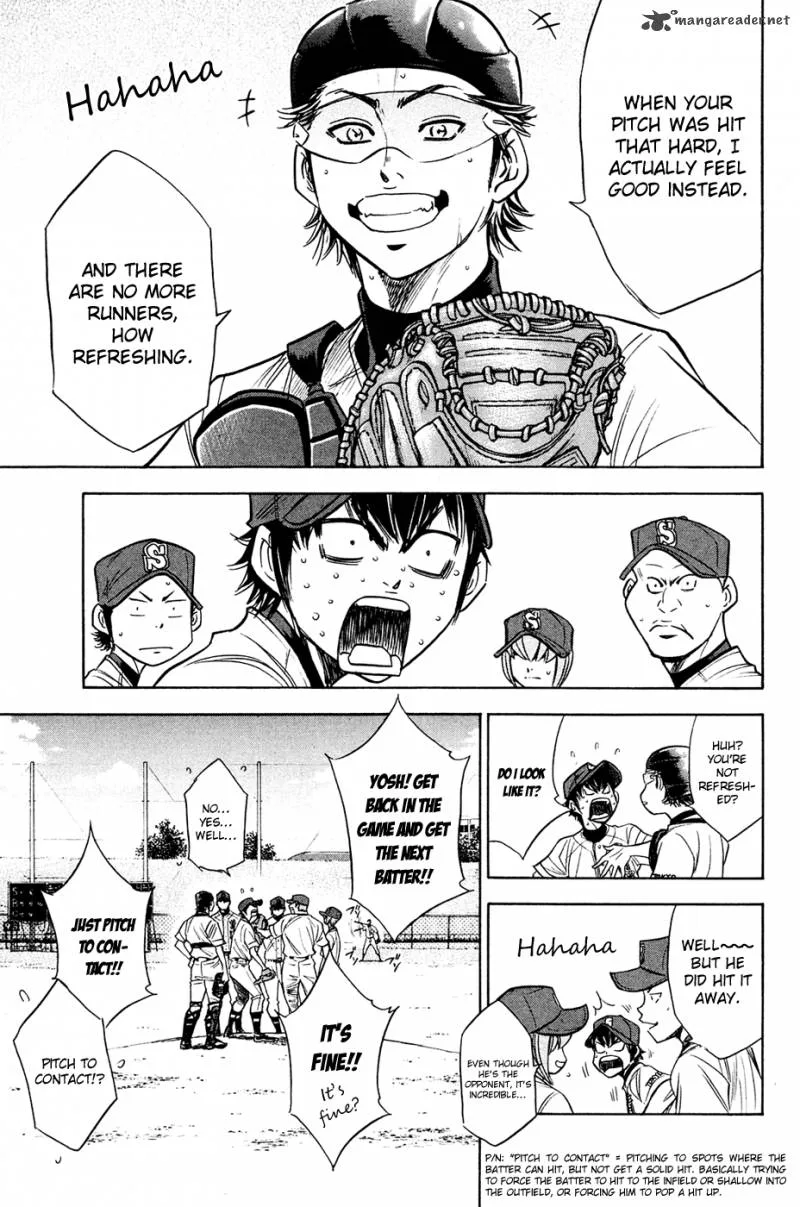 Diamond no Ace Chapter 215 page 19