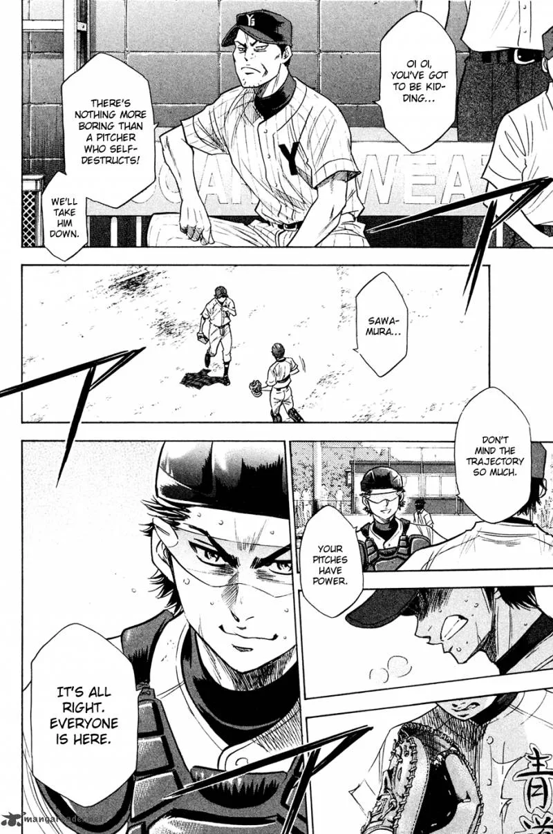 Diamond no Ace Chapter 216 page 14
