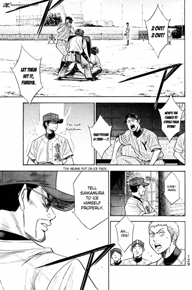 Diamond no Ace Chapter 217 page 6