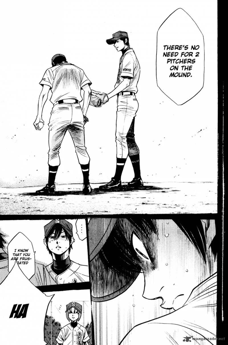 Diamond no Ace Chapter 217 page 14