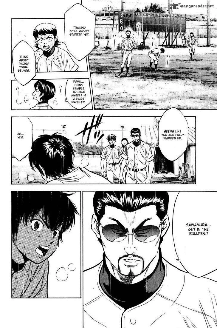 Diamond no Ace Chapter 222 page 14