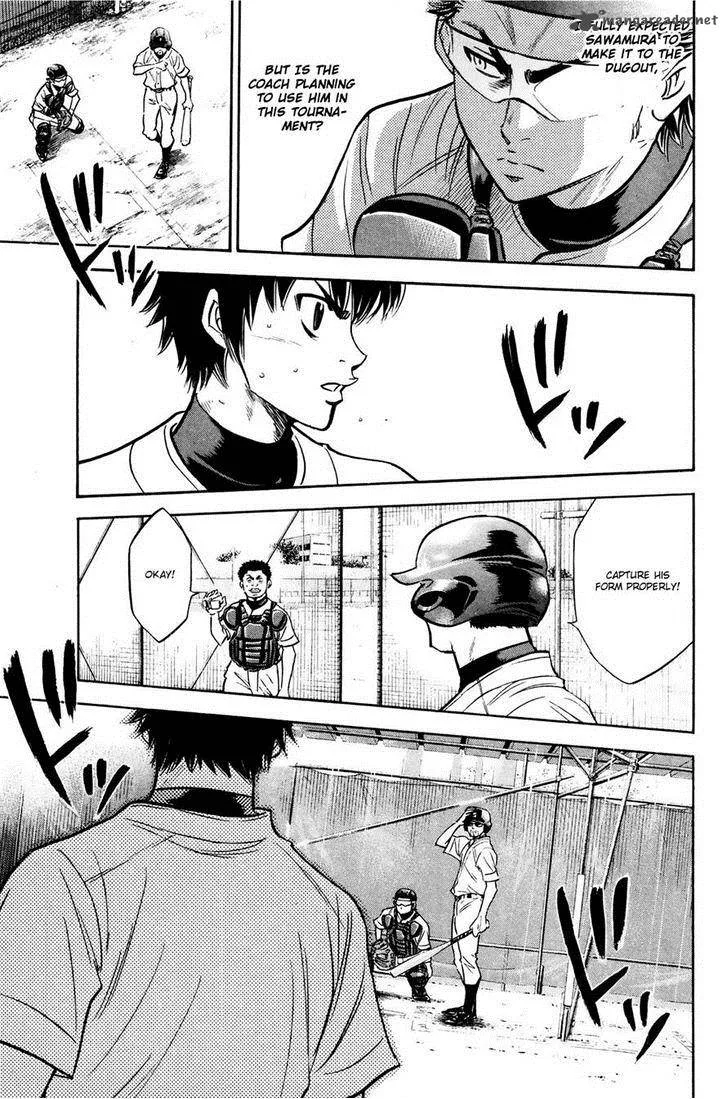 Diamond no Ace Chapter 222 page 17