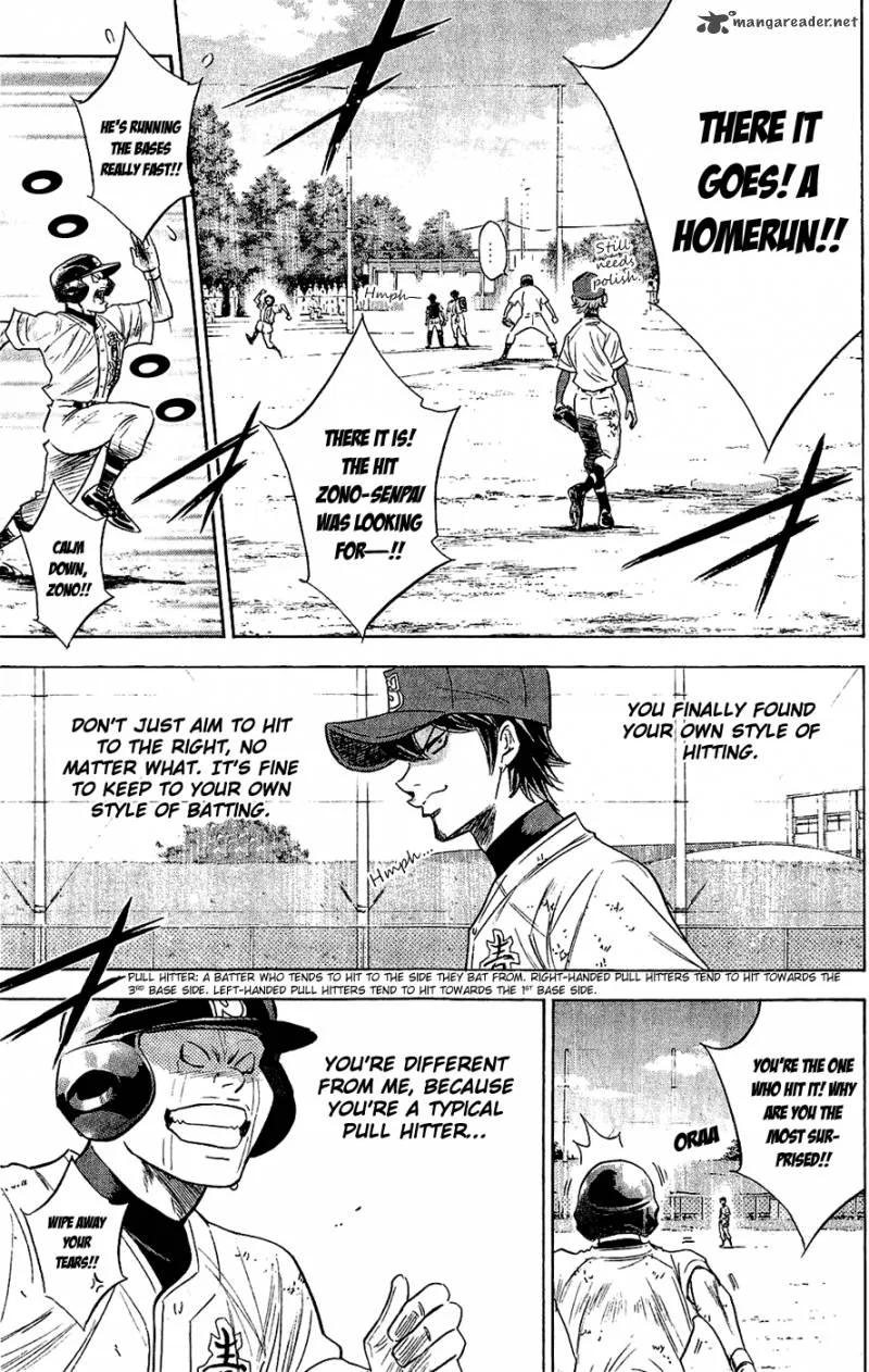 Diamond no Ace Chapter 234 page 14