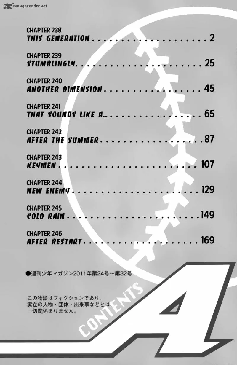 Diamond no Ace Chapter 238 page 4