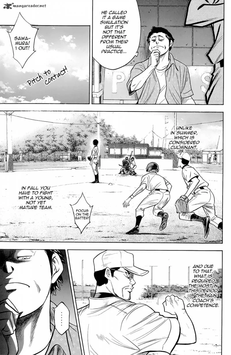 Diamond no Ace Chapter 239 page 17