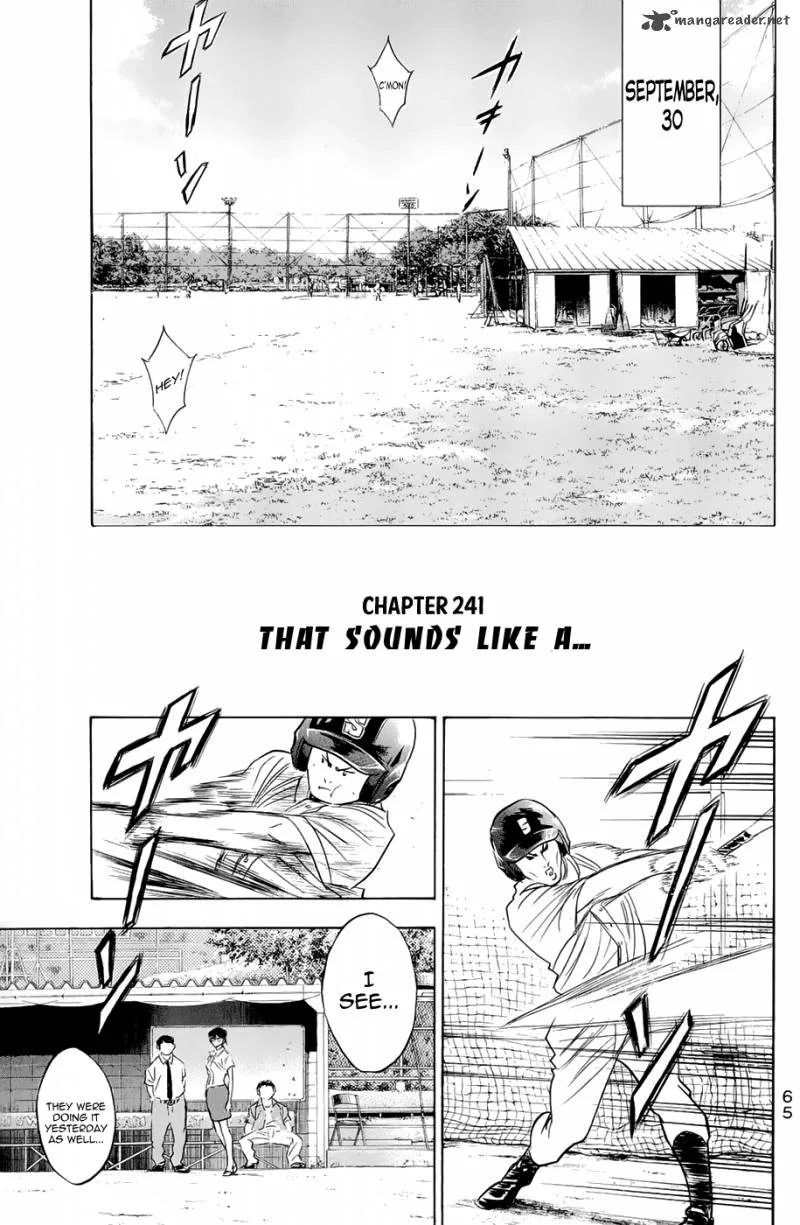 Diamond no Ace Chapter 241 page 1