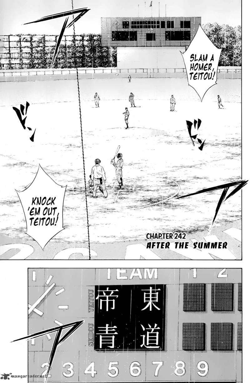 Diamond no Ace Chapter 242 page 3