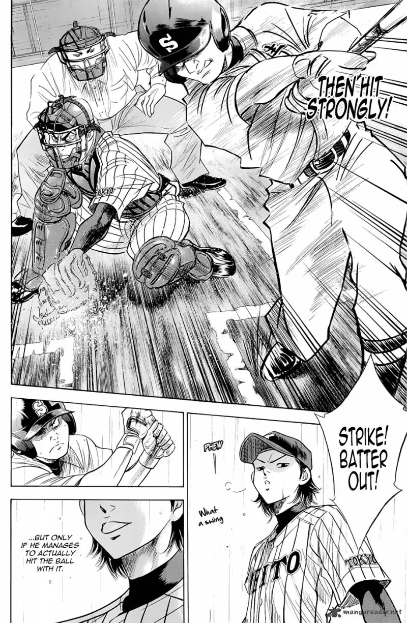 Diamond no Ace Chapter 244 page 10
