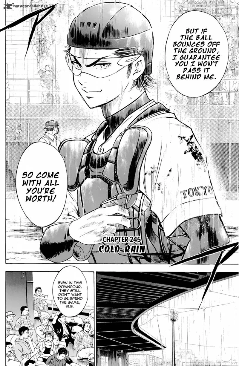 Diamond no Ace Chapter 245 page 4