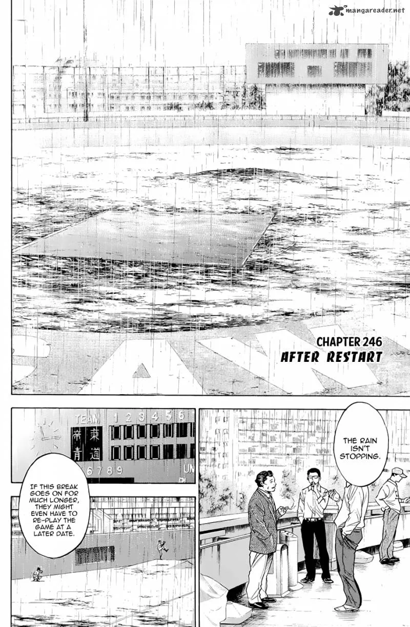 Diamond no Ace Chapter 246 page 2