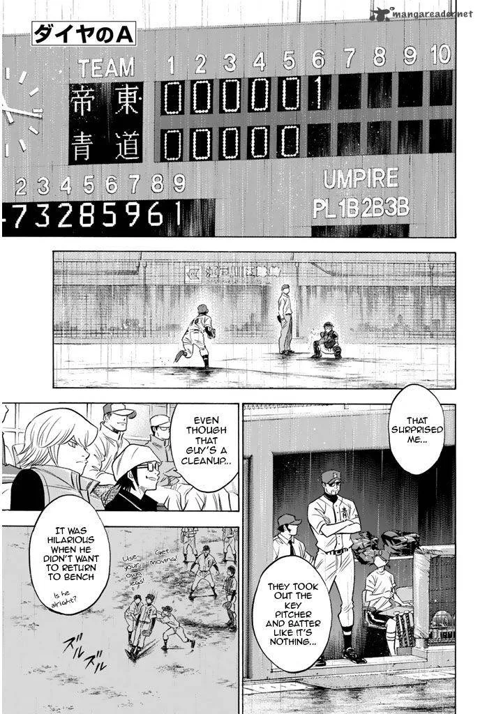 Diamond no Ace Chapter 249 page 1