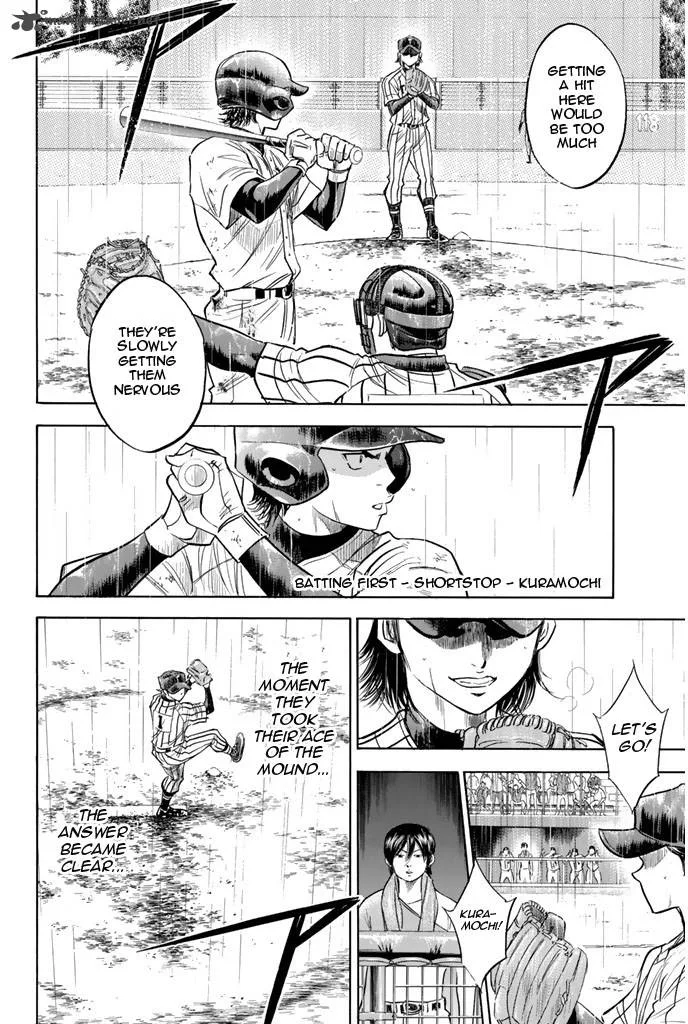 Diamond no Ace Chapter 250 page 10