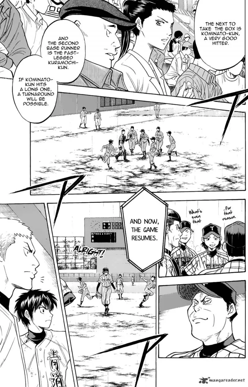 Diamond no Ace Chapter 254 page 9