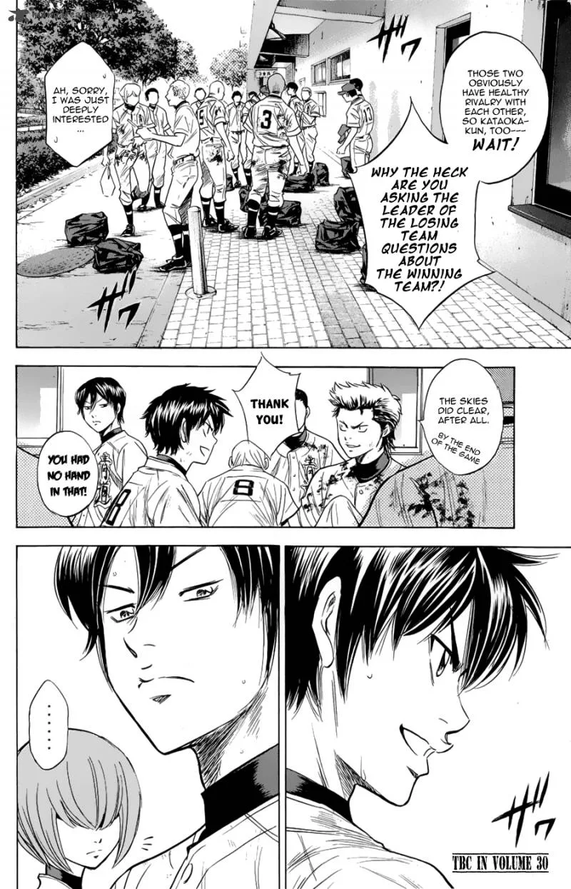 Diamond no Ace Chapter 256 page 19