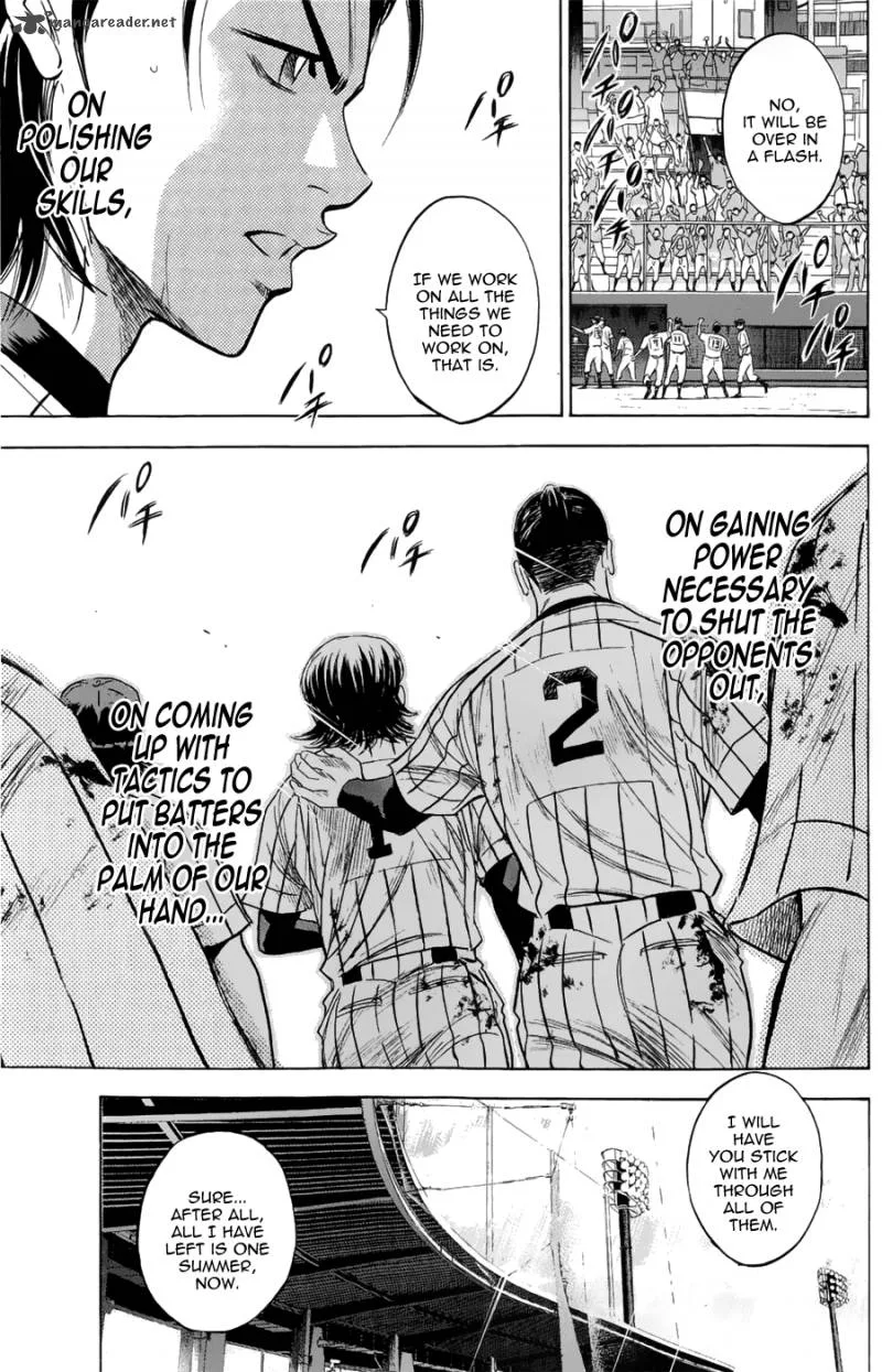 Diamond no Ace Chapter 256 page 14