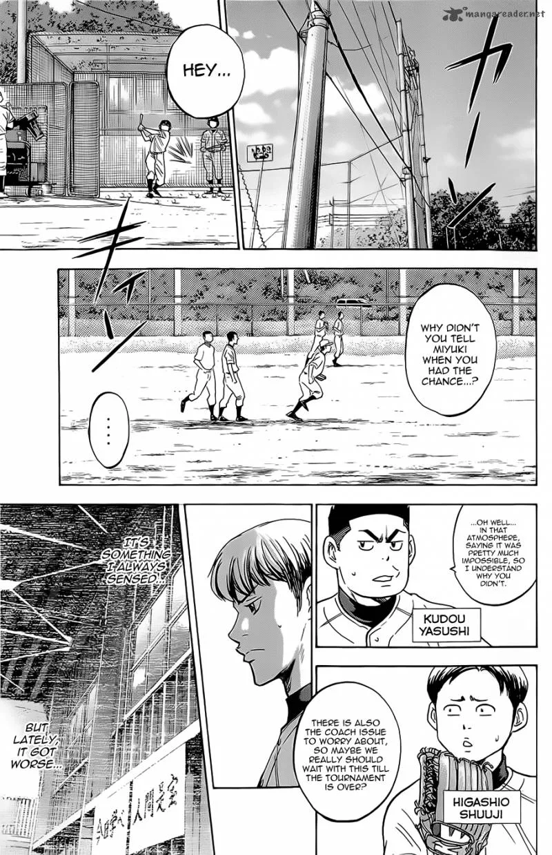 Diamond no Ace Chapter 258 page 19