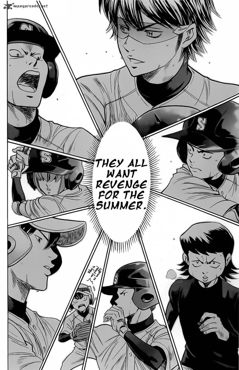 Diamond no Ace Chapter 258 page 18