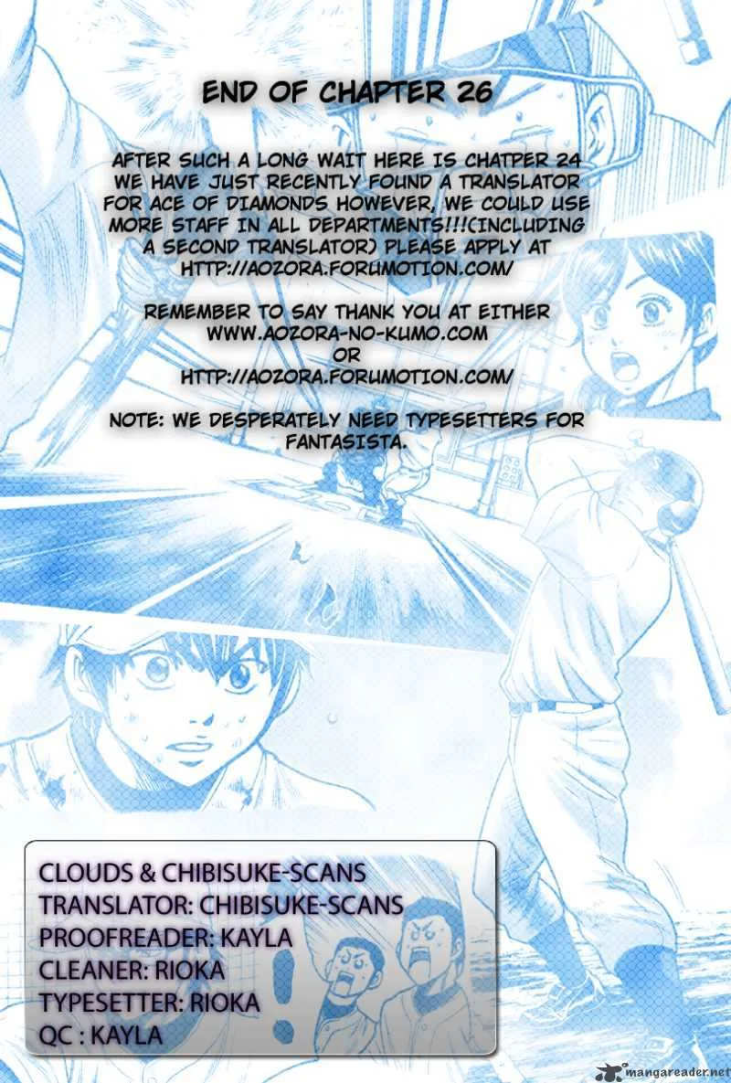 Diamond no Ace Chapter 26 page 20
