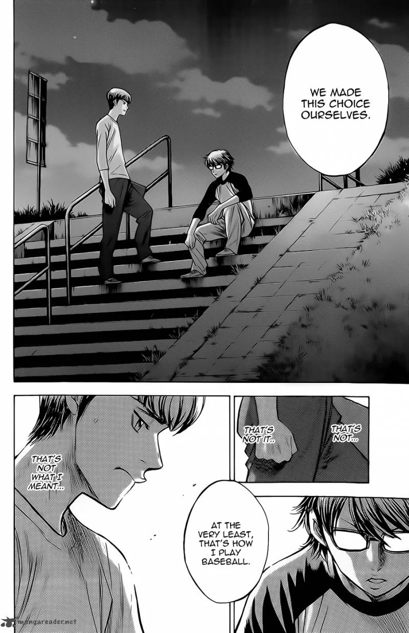 Diamond no Ace Chapter 260 page 8