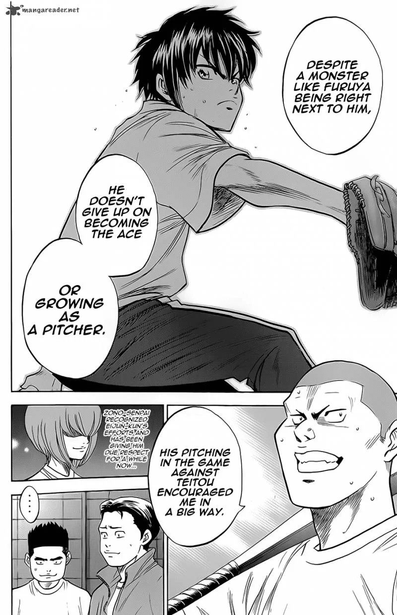 Diamond no Ace Chapter 260 page 14