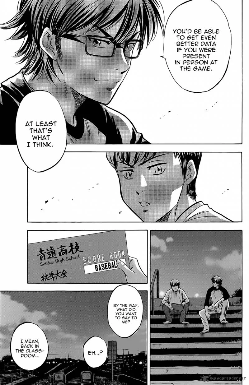 Diamond no Ace Chapter 260 page 3
