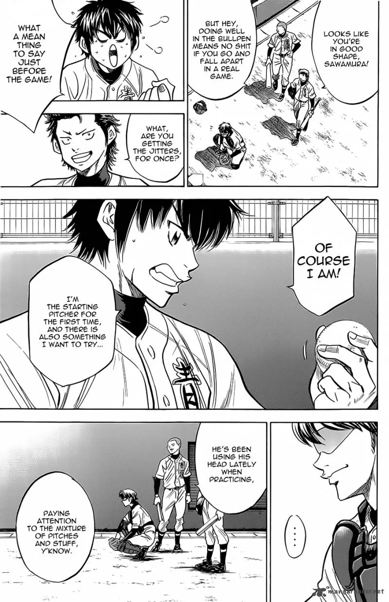 Diamond no Ace Chapter 261 page 3