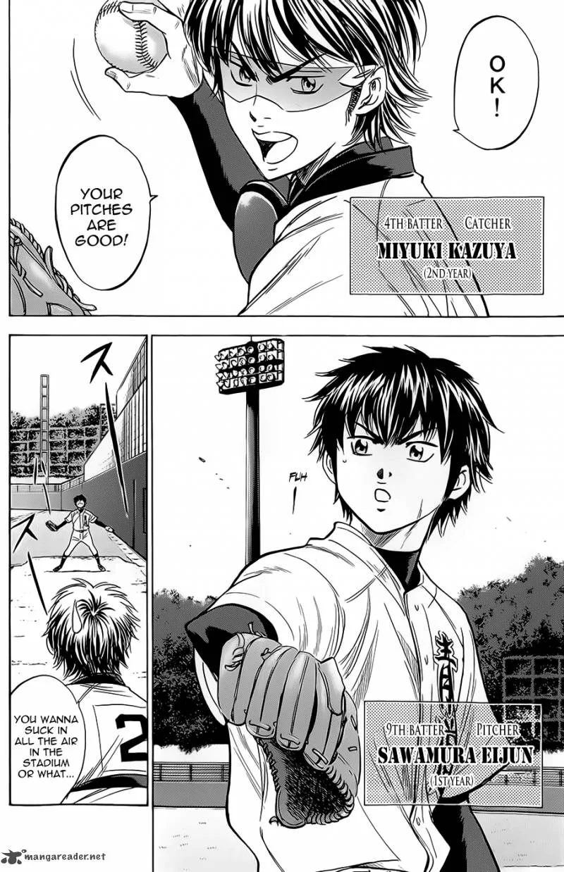 Diamond no Ace Chapter 261 page 2