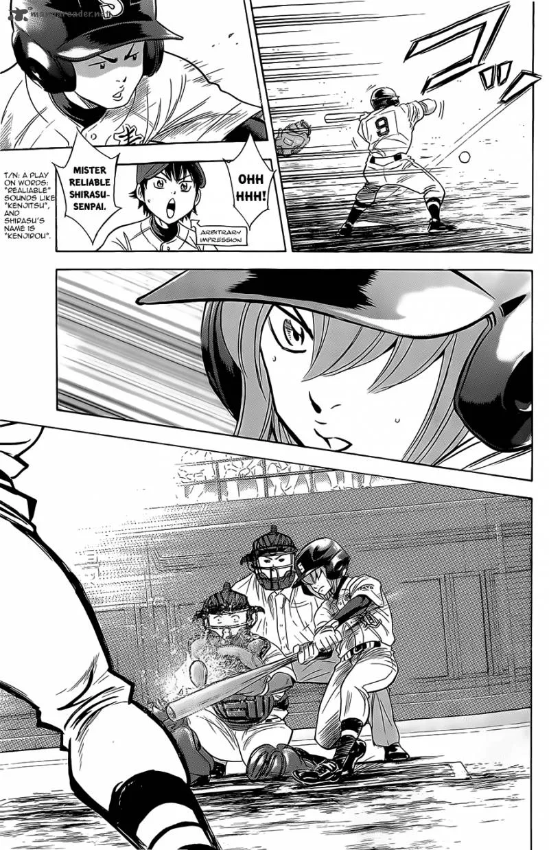 Diamond no Ace Chapter 262 page 3