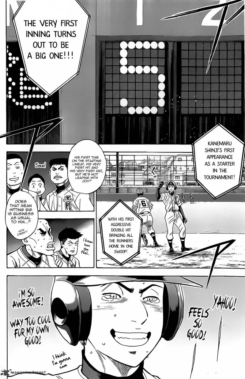 Diamond no Ace Chapter 262 page 12