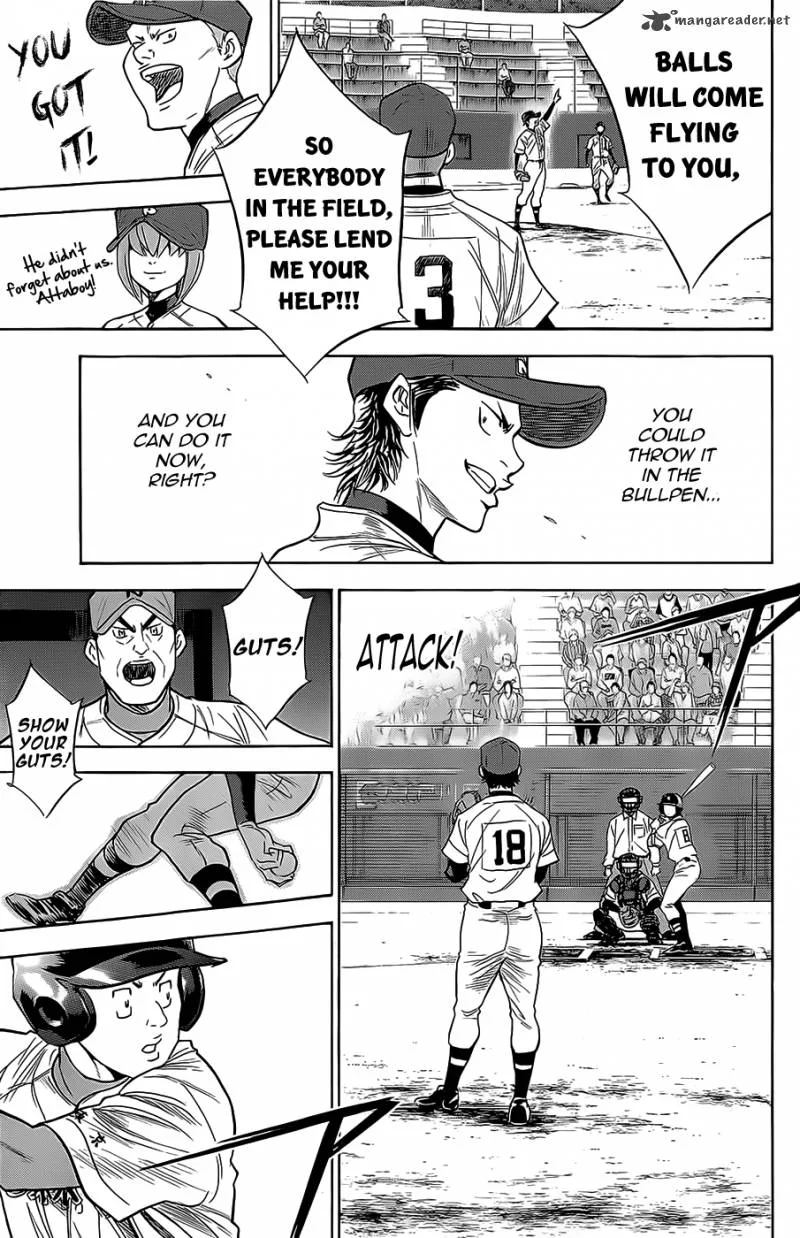 Diamond no Ace Chapter 262 page 17