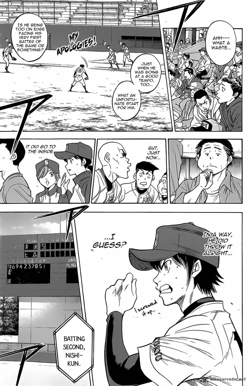 Diamond no Ace Chapter 263 page 7
