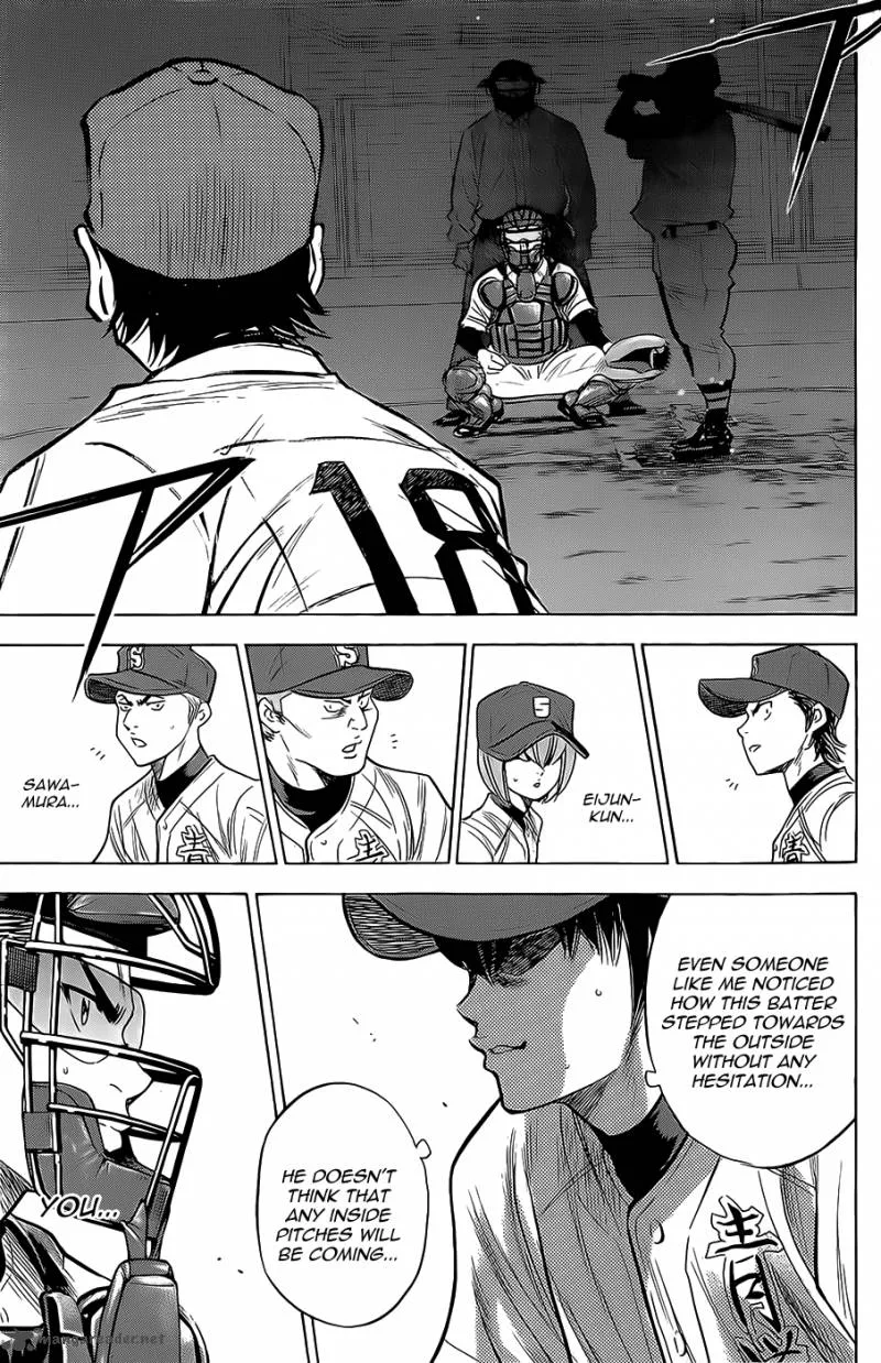 Diamond no Ace Chapter 263 page 19