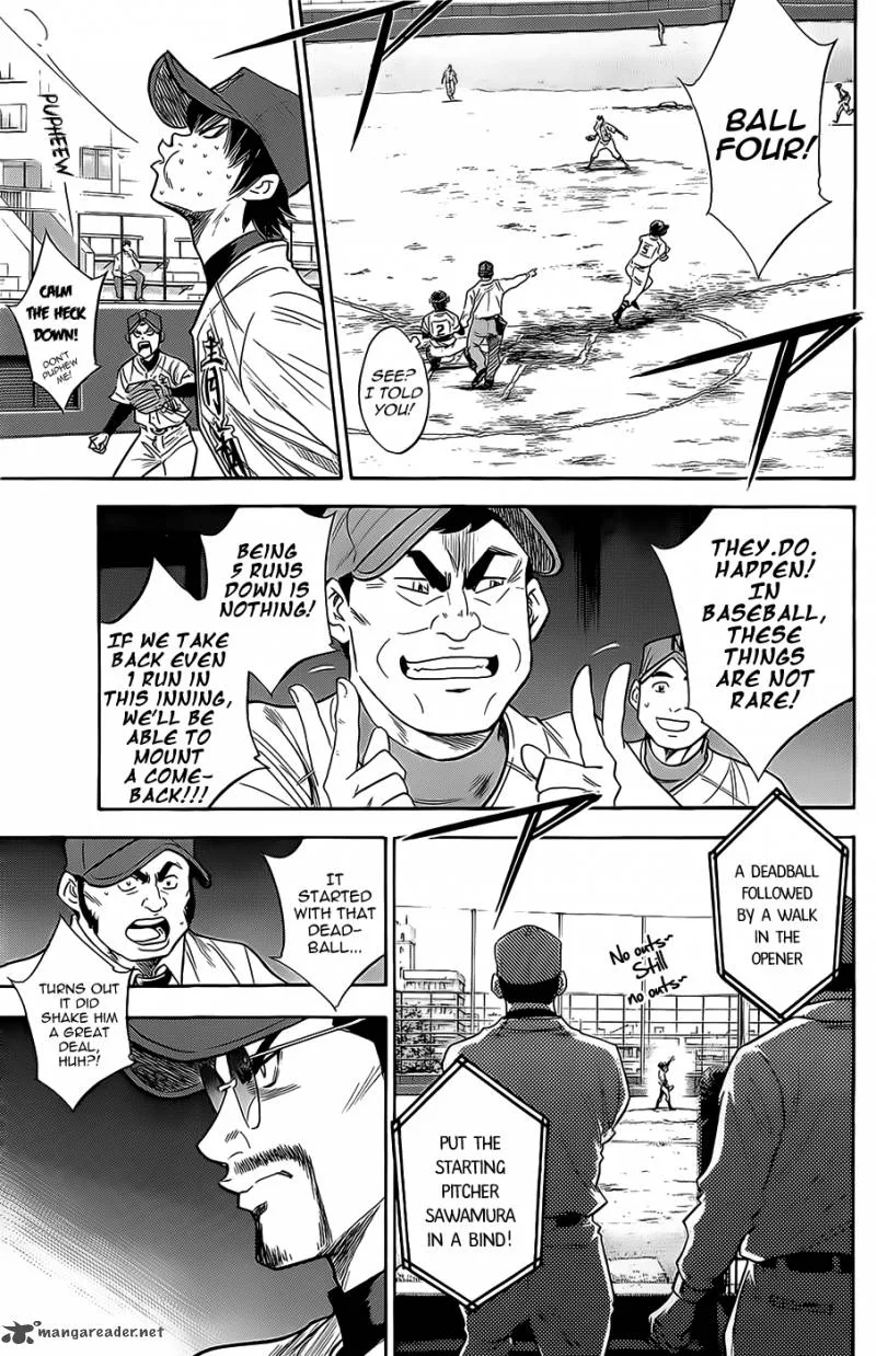 Diamond no Ace Chapter 263 page 9