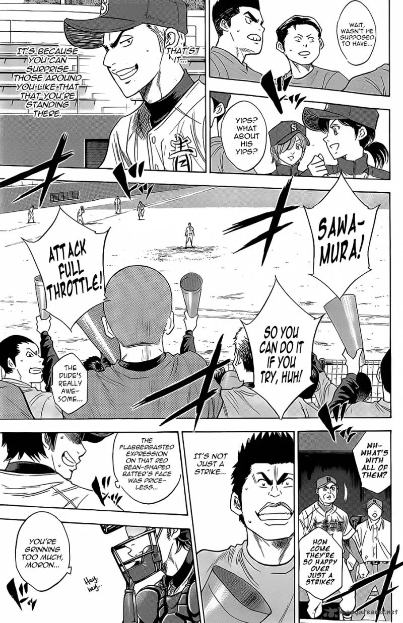 Diamond no Ace Chapter 264 page 9
