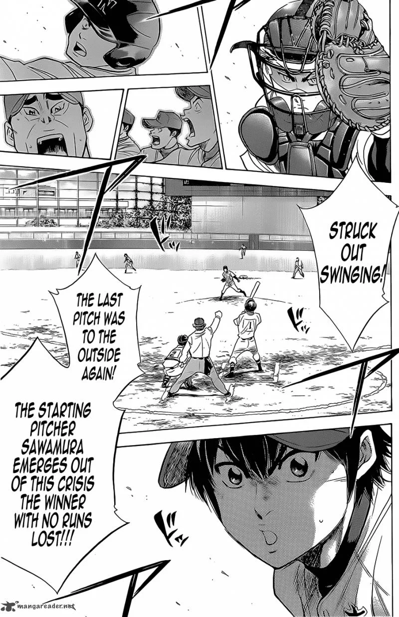 Diamond no Ace Chapter 264 page 19