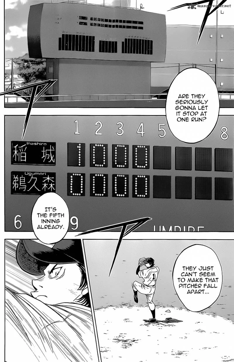 Diamond no Ace Chapter 265 page 14