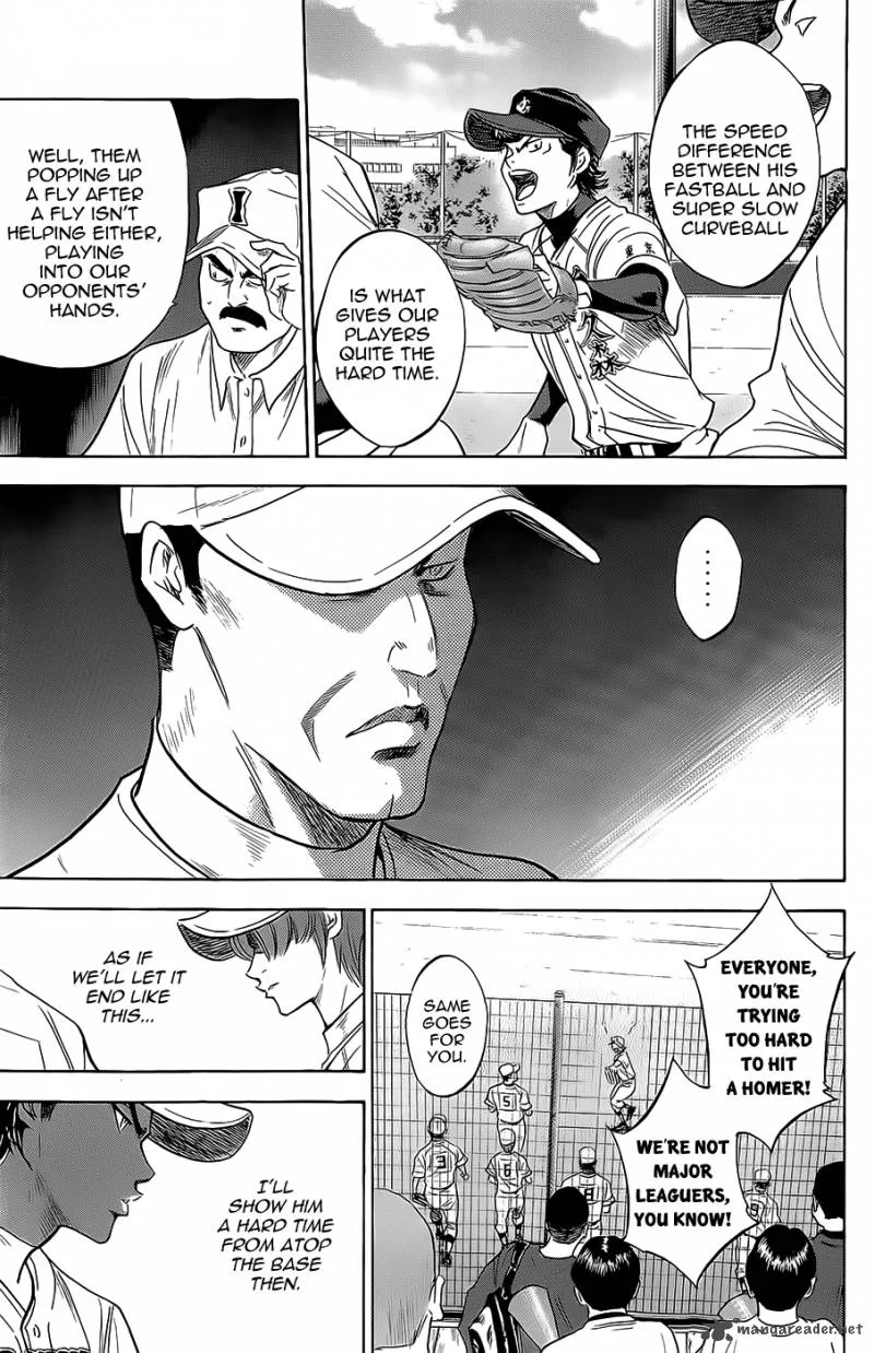 Diamond no Ace Chapter 265 page 19