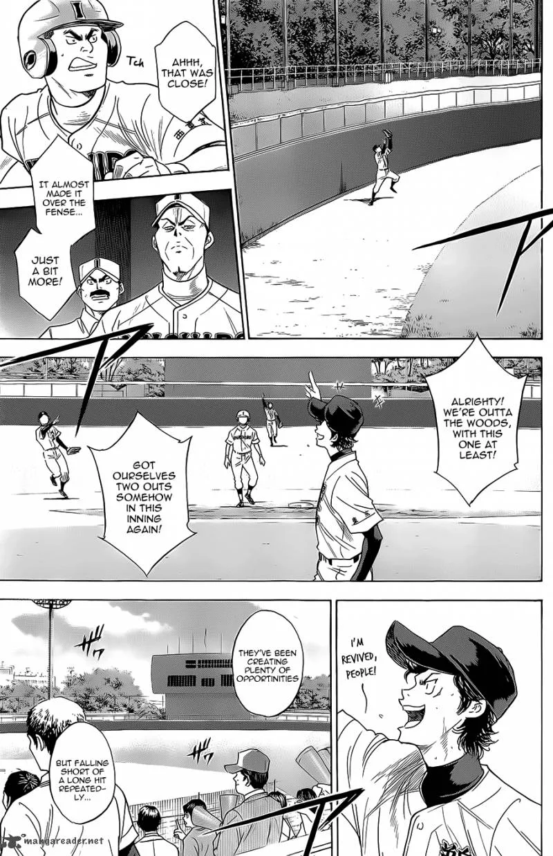 Diamond no Ace Chapter 265 page 13