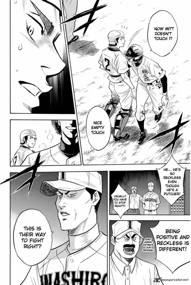 Diamond no Ace Chapter 266 page 14