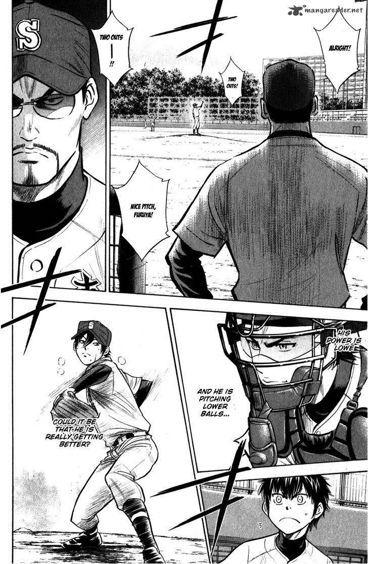 Diamond no Ace Chapter 280 page 14