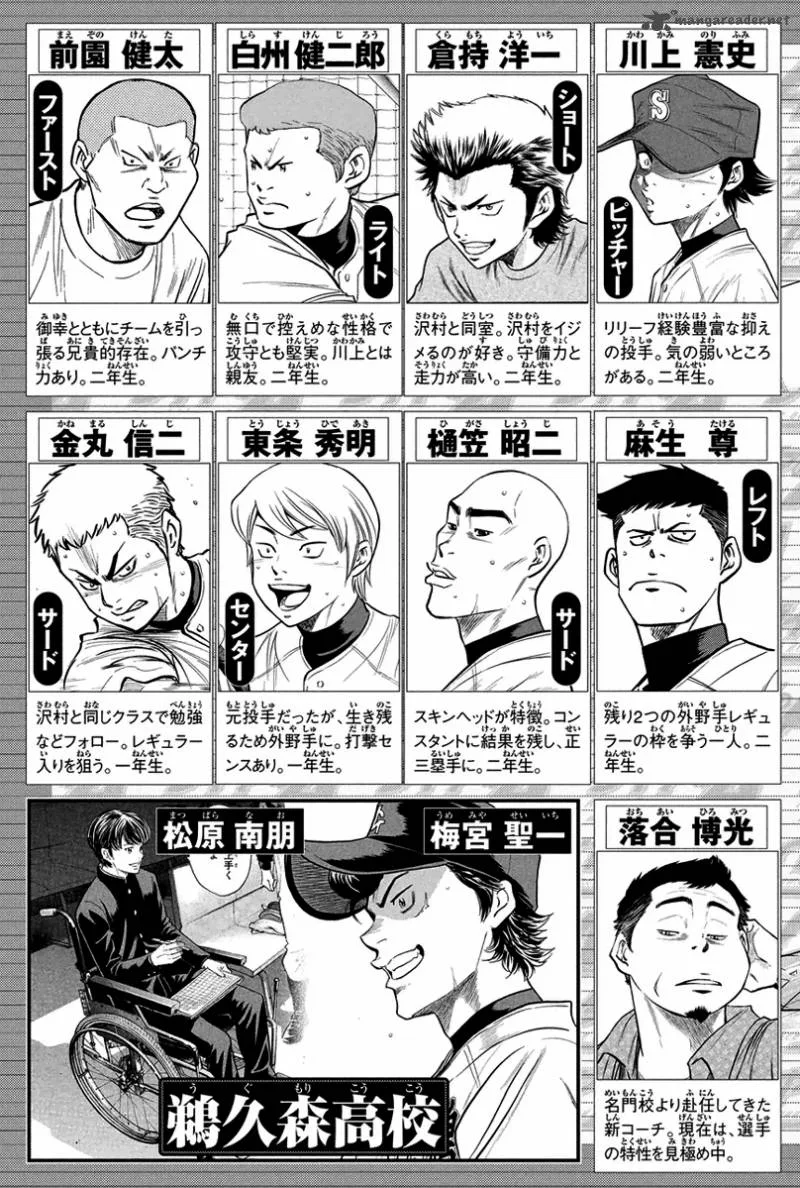 Diamond no Ace Chapter 284 page 6