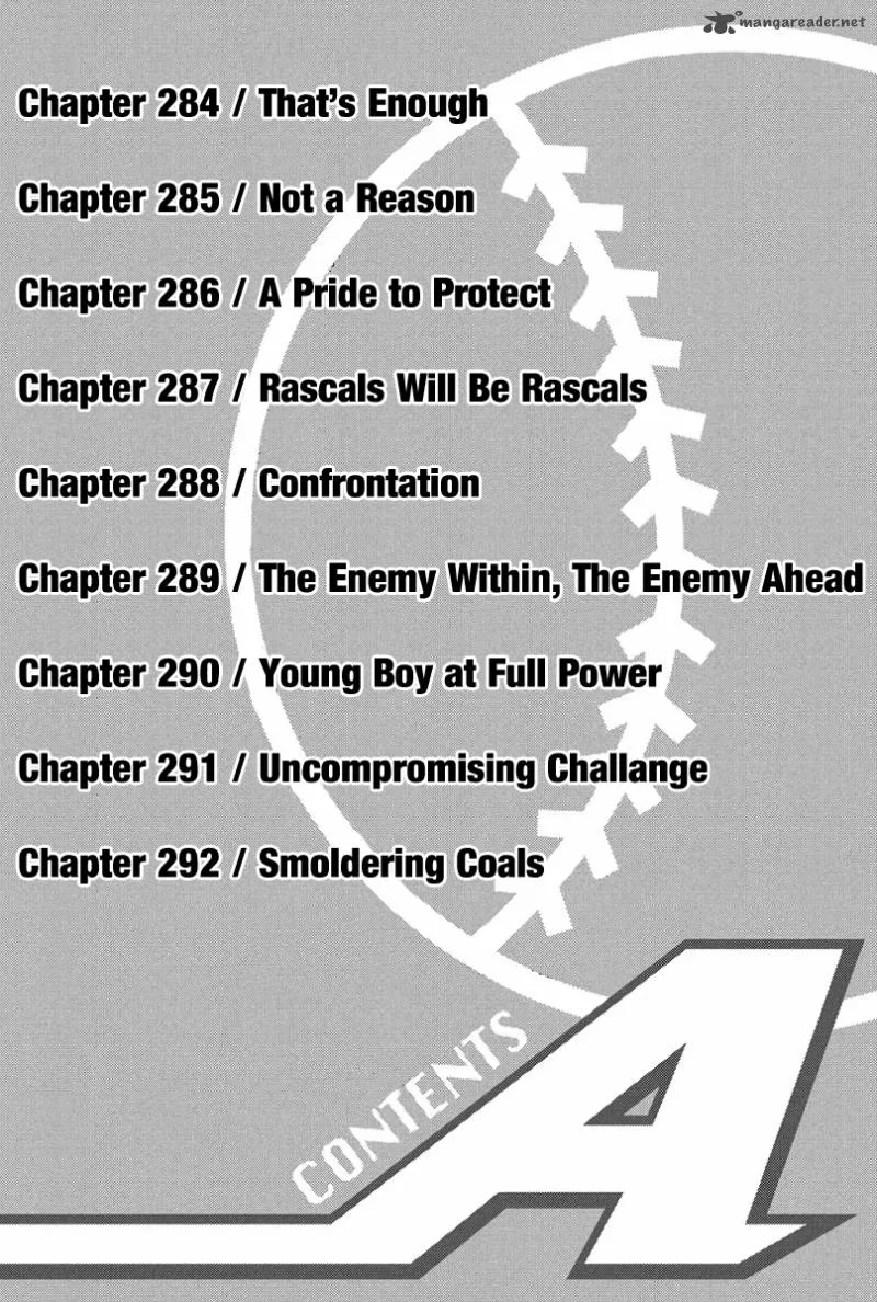 Diamond no Ace Chapter 284 page 7