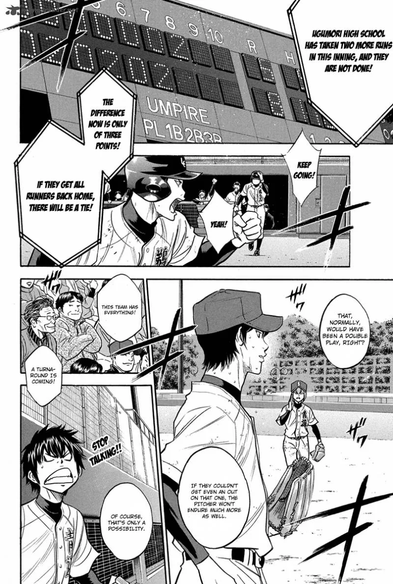 Diamond no Ace Chapter 284 page 10