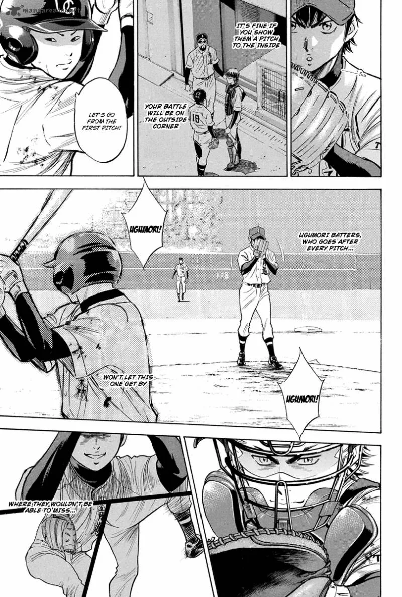 Diamond no Ace Chapter 287 page 12